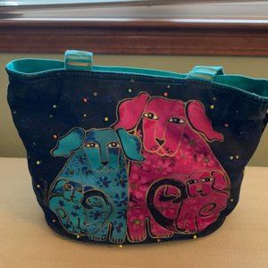 Laurel Burch Dog Print Bag
